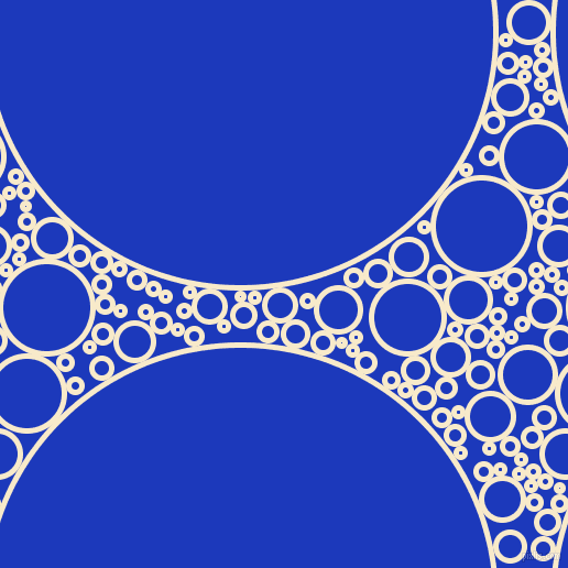 bubbles, circles, sponge, big, medium, small, 5 pixel line width, Gin Fizz and Persian Blue circles bubbles sponge soap seamless tileable