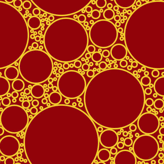 bubbles, circles, sponge, big, medium, small, 5 pixel line width, Golden Dream and Sangria circles bubbles sponge soap seamless tileable