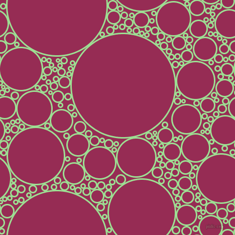 bubbles, circles, sponge, big, medium, small, 3 pixel line width, Granny Smith Apple and Lipstick circles bubbles sponge soap seamless tileable