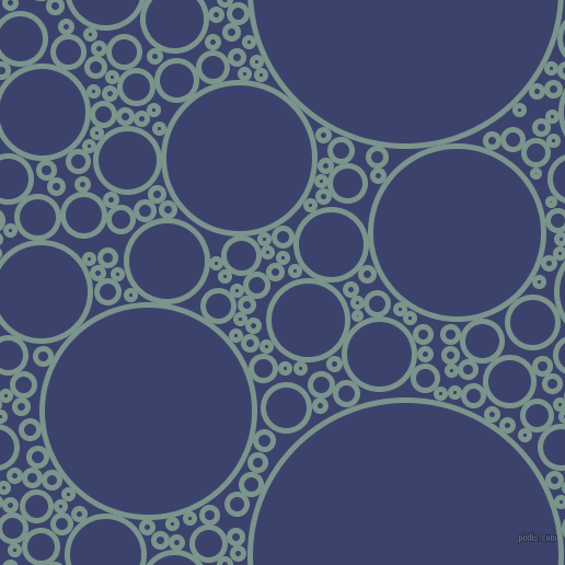 bubbles, circles, sponge, big, medium, small, 5 pixel line width, Granny Smith and Port Gore circles bubbles sponge soap seamless tileable