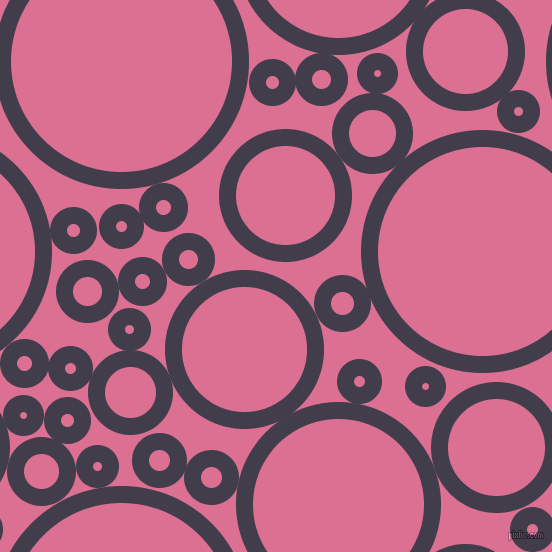 bubbles, circles, sponge, big, medium, small, 17 pixel line width, Grape and Pale Violet Red circles bubbles sponge soap seamless tileable