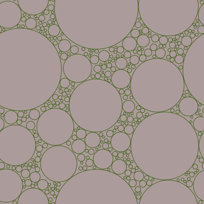 bubbles, circles, sponge, big, medium, small, 2 pixel line width, Green Leaf and Dusty Grey circles bubbles sponge soap seamless tileable