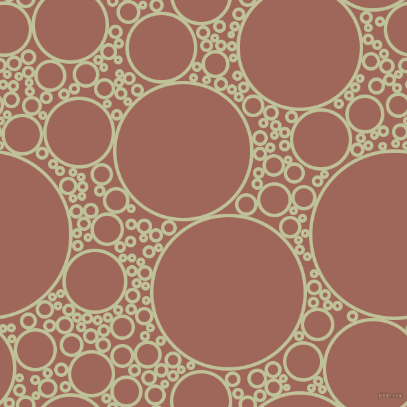 bubbles, circles, sponge, big, medium, small, 5 pixel line width, Green Mist and Au Chico circles bubbles sponge soap seamless tileable