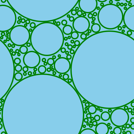 bubbles, circles, sponge, big, medium, small, 5 pixel line width, Green and Sky Blue circles bubbles sponge soap seamless tileable