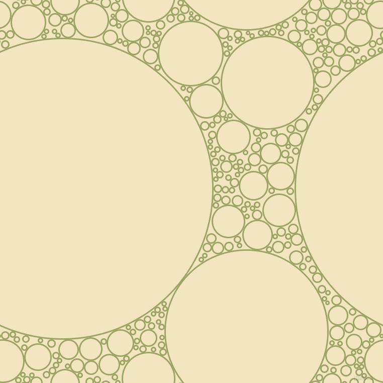 bubbles, circles, sponge, big, medium, small, 3 pixel line width, Green Smoke and Milk Punch circles bubbles sponge soap seamless tileable