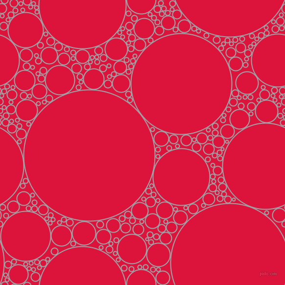 bubbles, circles, sponge, big, medium, small, 2 pixel line width, Grey Chateau and Crimson circles bubbles sponge soap seamless tileable