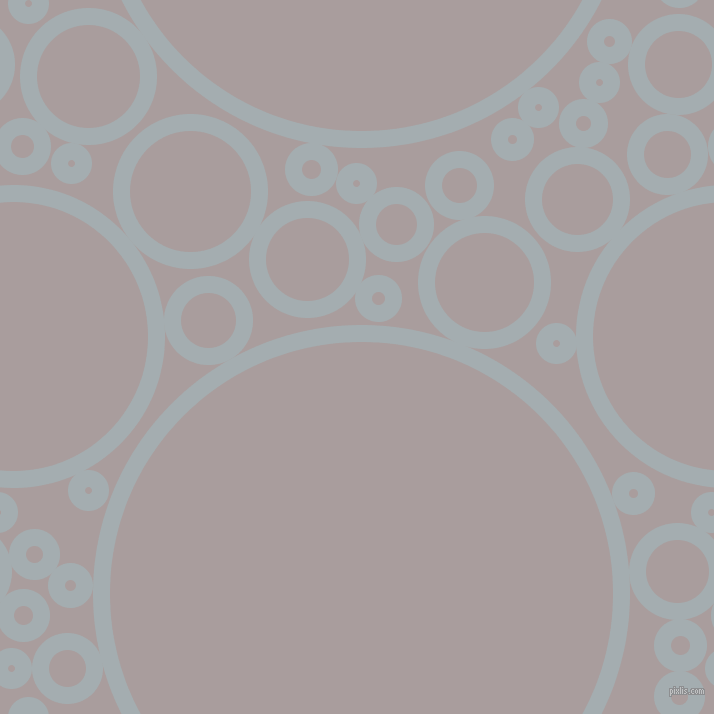 bubbles, circles, sponge, big, medium, small, 17 pixel line width, Gull Grey and Nobel circles bubbles sponge soap seamless tileable