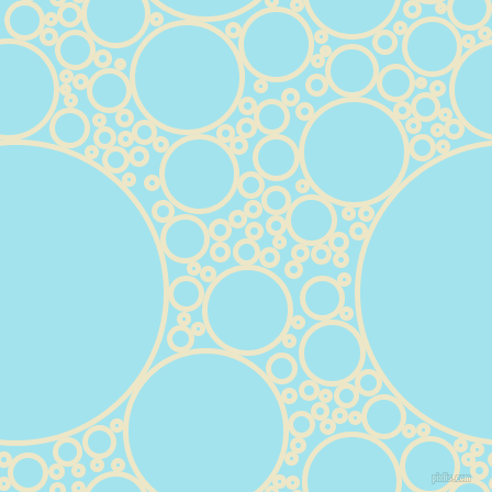 bubbles, circles, sponge, big, medium, small, 5 pixel line width, Half And Half and Blizzard Blue circles bubbles sponge soap seamless tileable