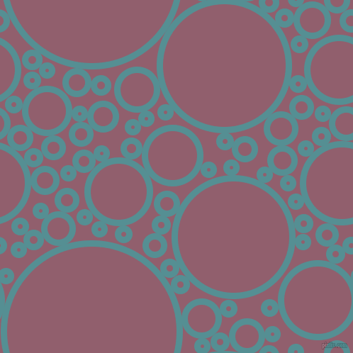 bubbles, circles, sponge, big, medium, small, 9 pixel line width, Half Baked and Mauve Taupe circles bubbles sponge soap seamless tileable