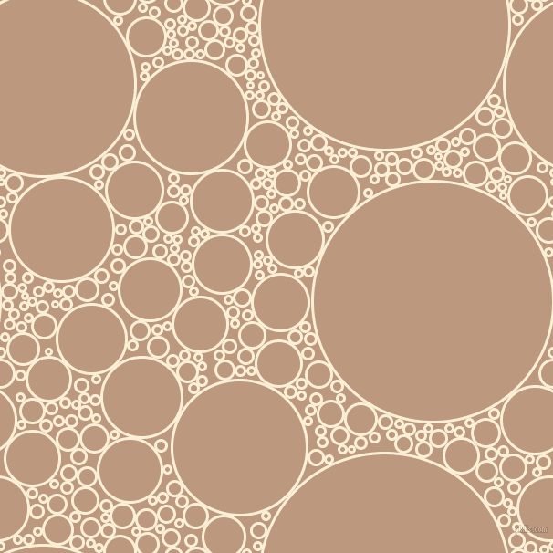bubbles, circles, sponge, big, medium, small, 3 pixel line widthHalf Dutch White and Pale Taupe circles bubbles sponge soap seamless tileable