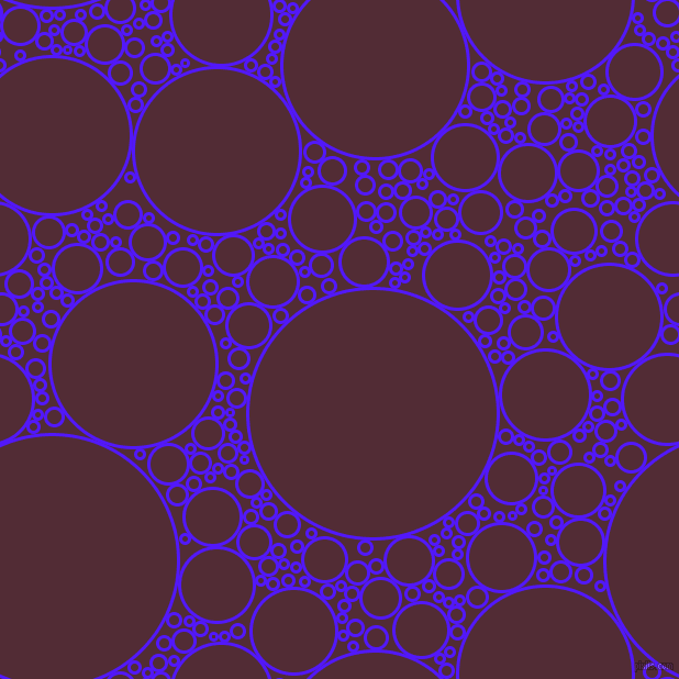 bubbles, circles, sponge, big, medium, small, 3 pixel line width, Han Purple and Wine Berry circles bubbles sponge soap seamless tileable
