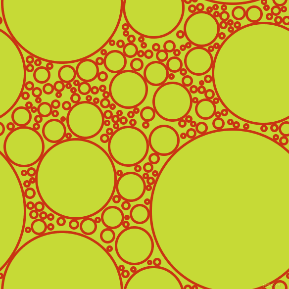bubbles, circles, sponge, big, medium, small, 5 pixel line width, Harley Davidson Orange and Las Palmas circles bubbles sponge soap seamless tileable
