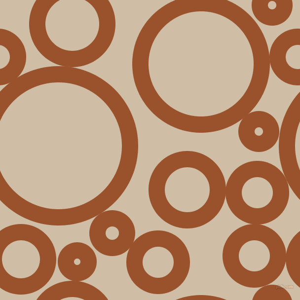 bubbles, circles, sponge, big, medium, small, 33 pixel line width, Hawaiian Tan and Soft Amber circles bubbles sponge soap seamless tileable