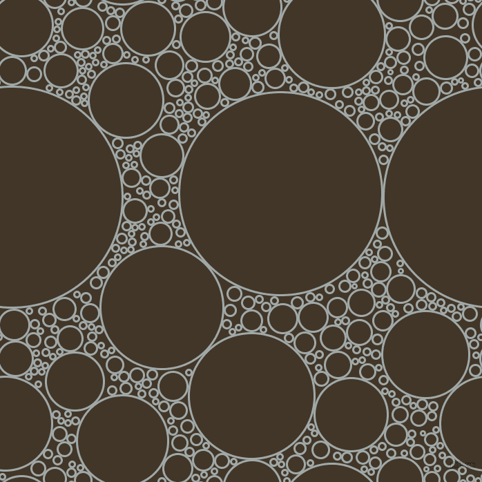 bubbles, circles, sponge, big, medium, small, 3 pixel line width, Hit Grey and Jacko Bean circles bubbles sponge soap seamless tileable