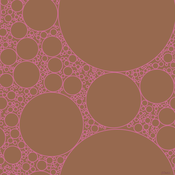 bubbles, circles, sponge, big, medium, small, 3 pixel line widthHopbush and Dark Tan circles bubbles sponge soap seamless tileable