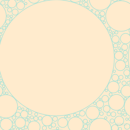 bubbles, circles, sponge, big, medium, small, 2 pixel line width, Ice Cold and Blanched Almond circles bubbles sponge soap seamless tileable