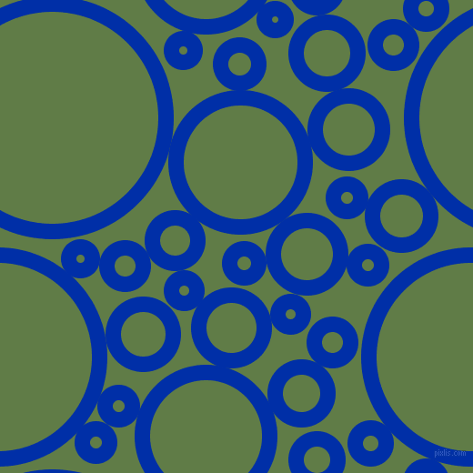 bubbles, circles, sponge, big, medium, small, 17 pixel line width, International Klein Blue and Dingley circles bubbles sponge soap seamless tileable