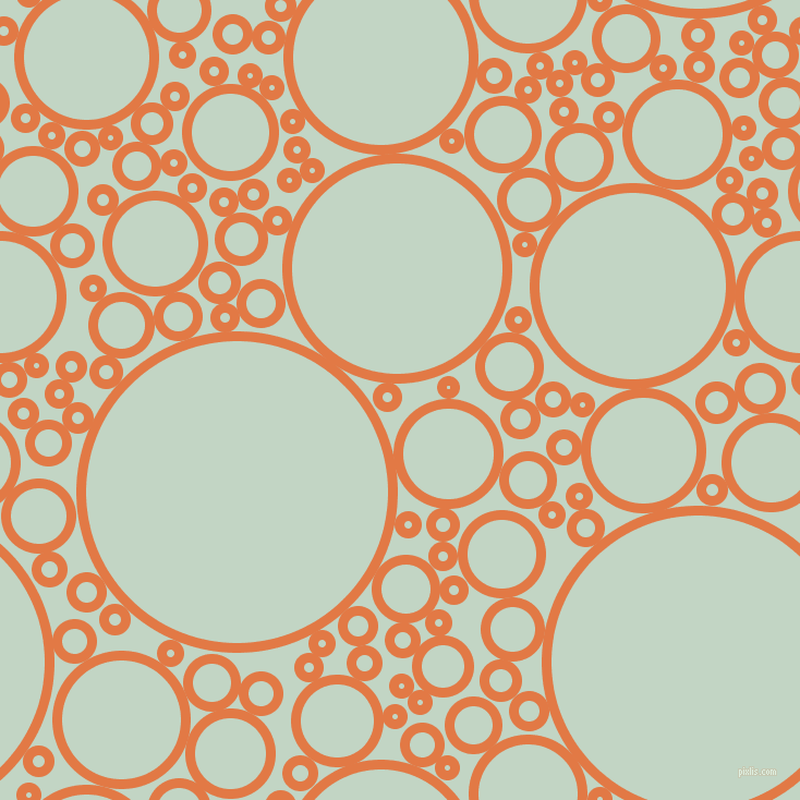 bubbles, circles, sponge, big, medium, small, 9 pixel line width, Jaffa and Sea Mist circles bubbles sponge soap seamless tileable