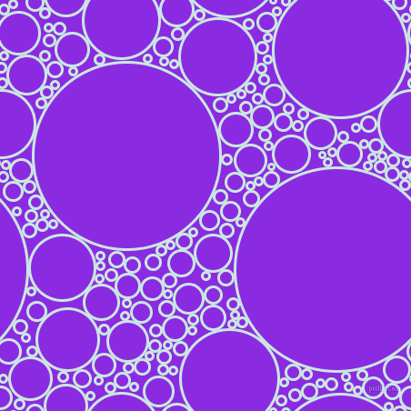 bubbles, circles, sponge, big, medium, small, 3 pixel line width, Jagged Ice and Blue Violet circles bubbles sponge soap seamless tileable