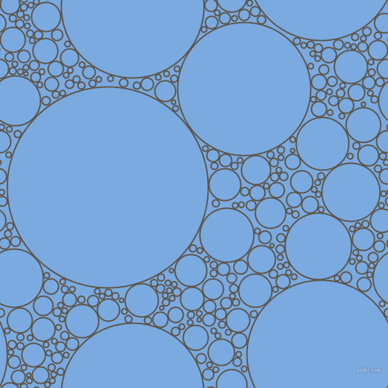 bubbles, circles, sponge, big, medium, small, 2 pixel line width, Judge Grey and Jordy Blue circles bubbles sponge soap seamless tileable