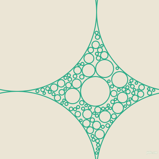 bubbles, circles, sponge, big, medium, small, 3 pixel line width, Jungle Green and Cararra circles bubbles sponge soap seamless tileable