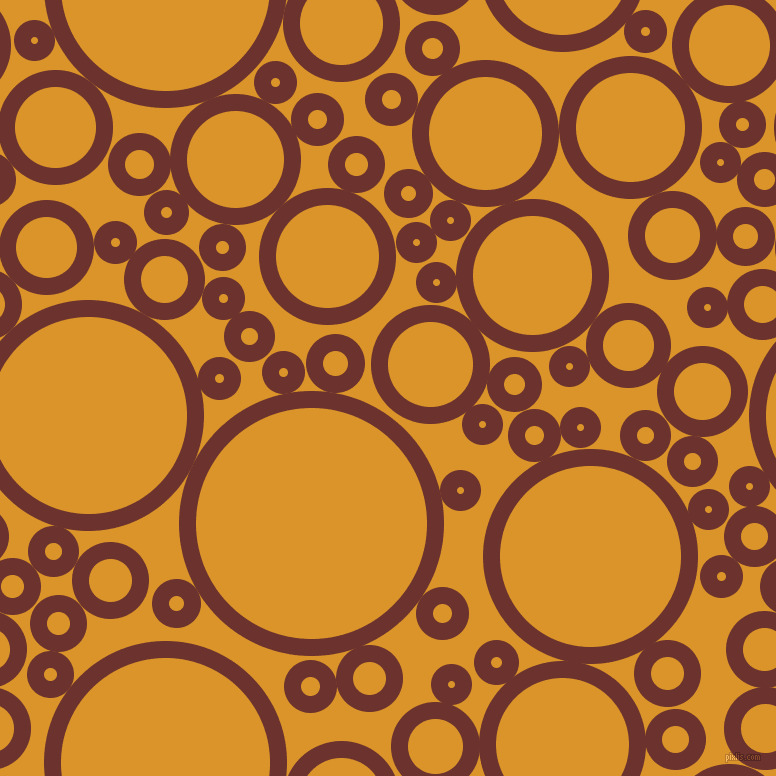 bubbles, circles, sponge, big, medium, small, 17 pixel line width, Kenyan Copper and Buttercup circles bubbles sponge soap seamless tileable