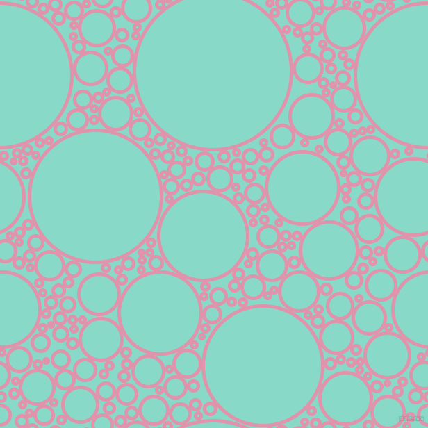 bubbles, circles, sponge, big, medium, small, 5 pixel line width, Kobi and Riptide circles bubbles sponge soap seamless tileable