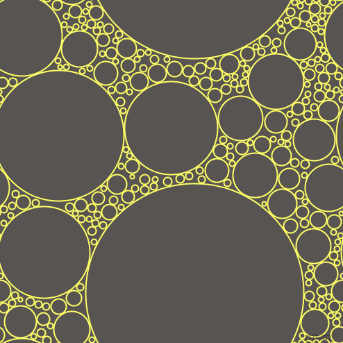 bubbles, circles, sponge, big, medium, small, 2 pixel line width, Laser Lemon and Tundora circles bubbles sponge soap seamless tileable