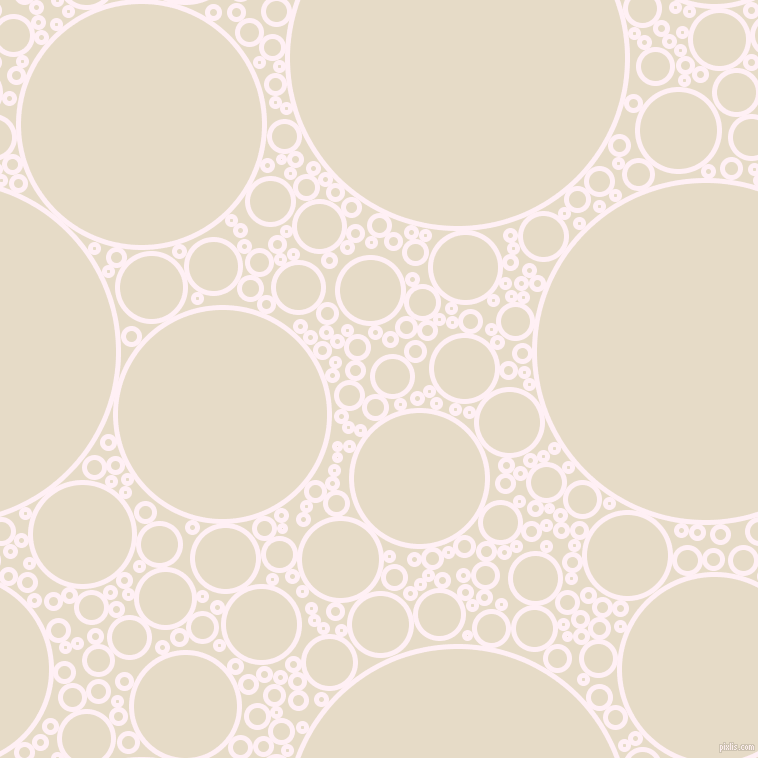 bubbles, circles, sponge, big, medium, small, 5 pixel line widthLavender Blush and Half Spanish White circles bubbles sponge soap seamless tileable