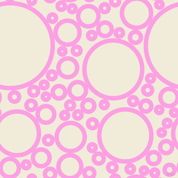 bubbles, circles, sponge, big, medium, small, 17 pixel line width, Lavender Rose and Buttery White circles bubbles sponge soap seamless tileable