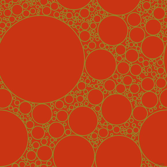 bubbles, circles, sponge, big, medium, small, 3 pixel line width, Lemon Ginger and Harley Davidson Orange circles bubbles sponge soap seamless tileable