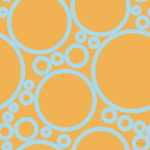 bubbles, circles, sponge, big, medium, small, 17 pixel line width, Light Blue and Casablanca circles bubbles sponge soap seamless tileable