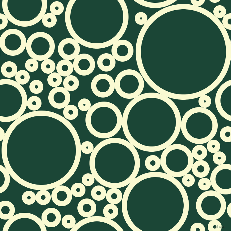 bubbles, circles, sponge, big, medium, small, 17 pixel line width, Light Goldenrod Yellow and Sherwood Green circles bubbles sponge soap seamless tileable