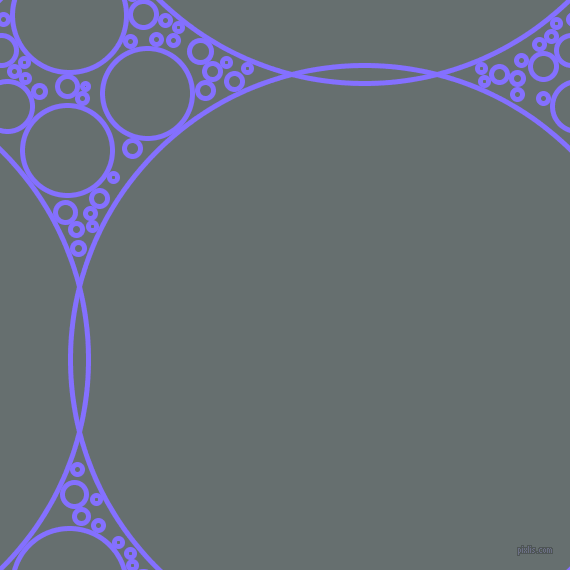 bubbles, circles, sponge, big, medium, small, 5 pixel line width, Light Slate Blue and Nevada circles bubbles sponge soap seamless tileable