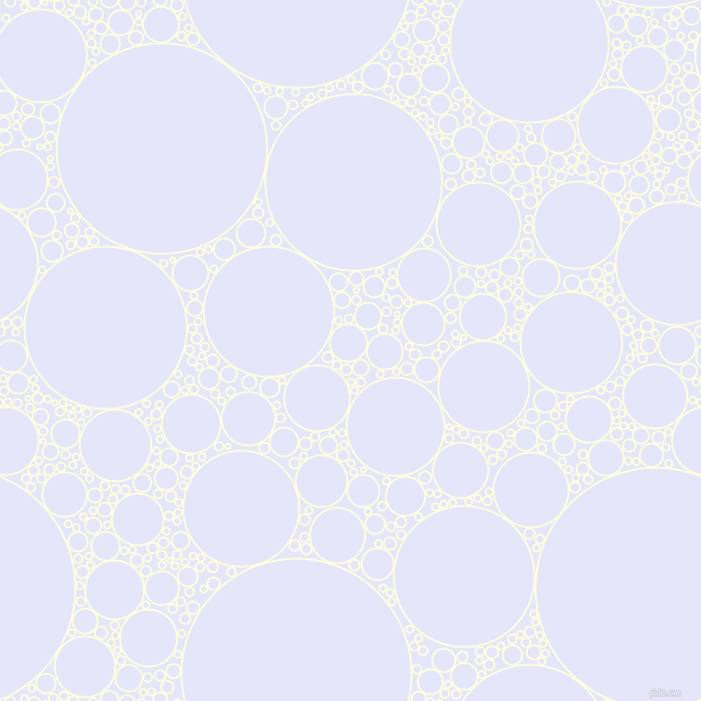 bubbles, circles, sponge, big, medium, small, 2 pixel line width, Light Yellow and Lavender circles bubbles sponge soap seamless tileable