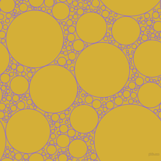 bubbles, circles, sponge, big, medium, small, 2 pixel line width, Lilac Bush and Metallic Gold circles bubbles sponge soap seamless tileable