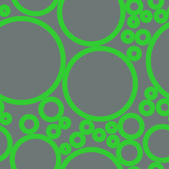 bubbles, circles, sponge, big, medium, small, 17 pixel line width, Lime Green and Rolling Stone circles bubbles sponge soap seamless tileable