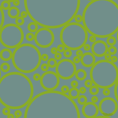 bubbles, circles, sponge, big, medium, small, 9 pixel line width, Limerick and Gumbo circles bubbles sponge soap seamless tileable