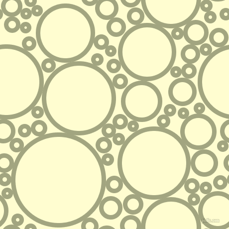 bubbles, circles, sponge, big, medium, small, 9 pixel line width, Locust and Cream circles bubbles sponge soap seamless tileable