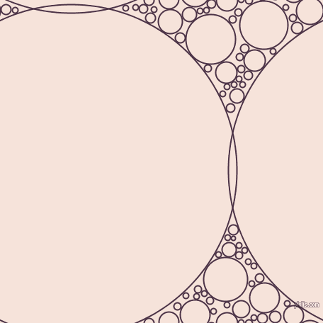 bubbles, circles, sponge, big, medium, small, 2 pixel line width, Loulou and Provincial Pink circles bubbles sponge soap seamless tileable
