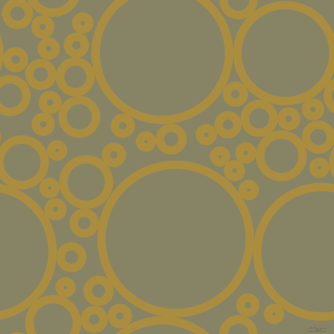 bubbles, circles, sponge, big, medium, small, 17 pixel line width, Luxor Gold and Bandicoot circles bubbles sponge soap seamless tileable