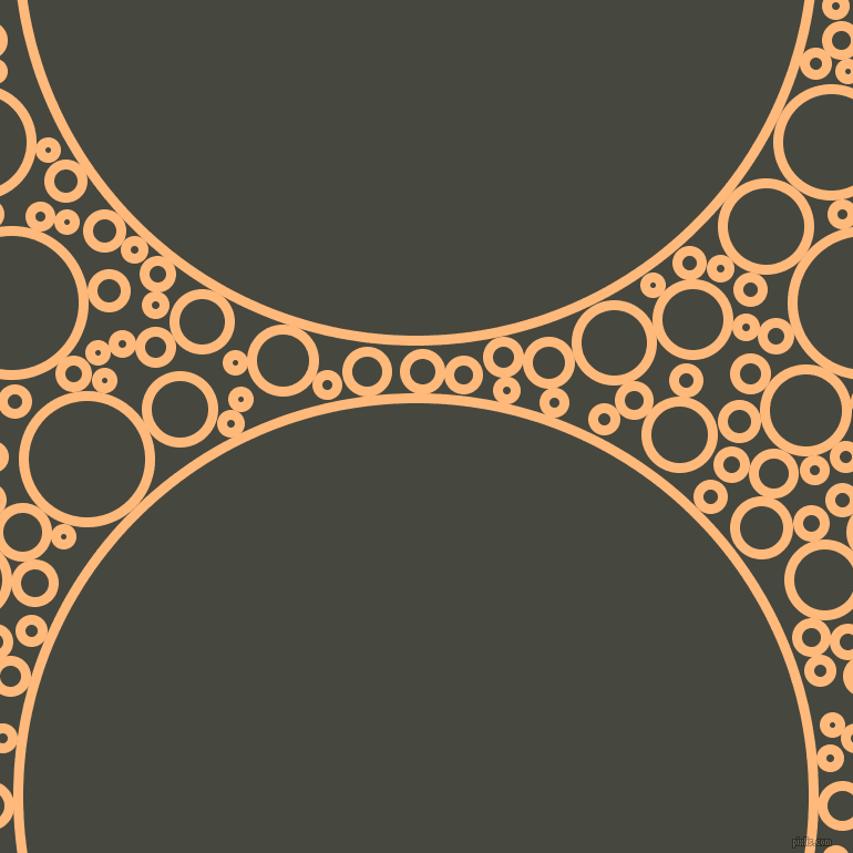 bubbles, circles, sponge, big, medium, small, 9 pixel line width, Macaroni And Cheese and Heavy Metal circles bubbles sponge soap seamless tileable