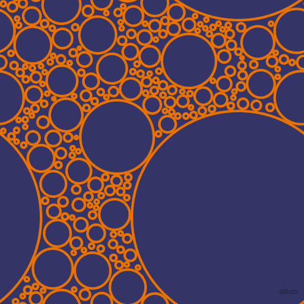 bubbles, circles, sponge, big, medium, small, 5 pixel line width, Mango Tango and Deep Koamaru circles bubbles sponge soap seamless tileable