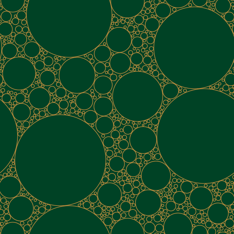 bubbles, circles, sponge, big, medium, small, 2 pixel line width, Marigold and British Racing Green circles bubbles sponge soap seamless tileable