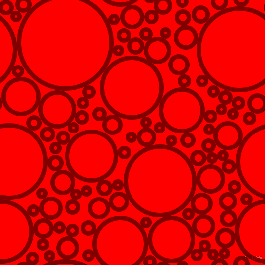 bubbles, circles, sponge, big, medium, small, 9 pixel line width, Maroon and Red circles bubbles sponge soap seamless tileable