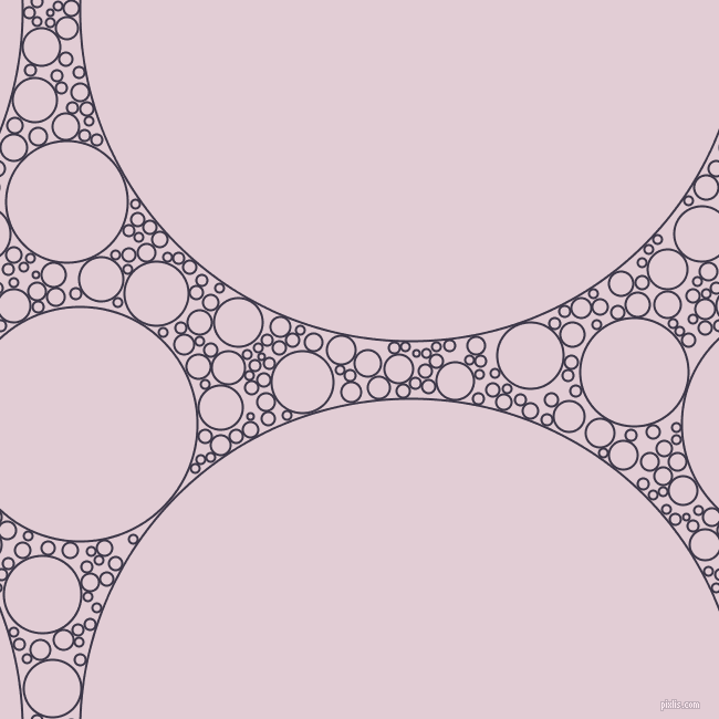 bubbles, circles, sponge, big, medium, small, 2 pixel line width, Martinique and Prim circles bubbles sponge soap seamless tileable