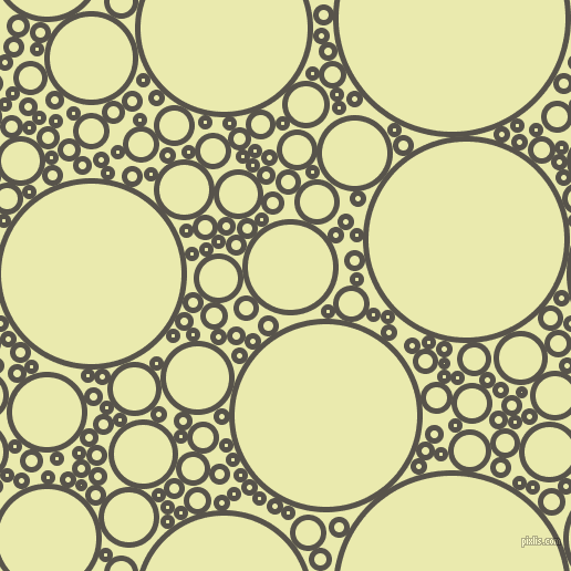 bubbles, circles, sponge, big, medium, small, 5 pixel line width, Masala and Medium Goldenrod circles bubbles sponge soap seamless tileable