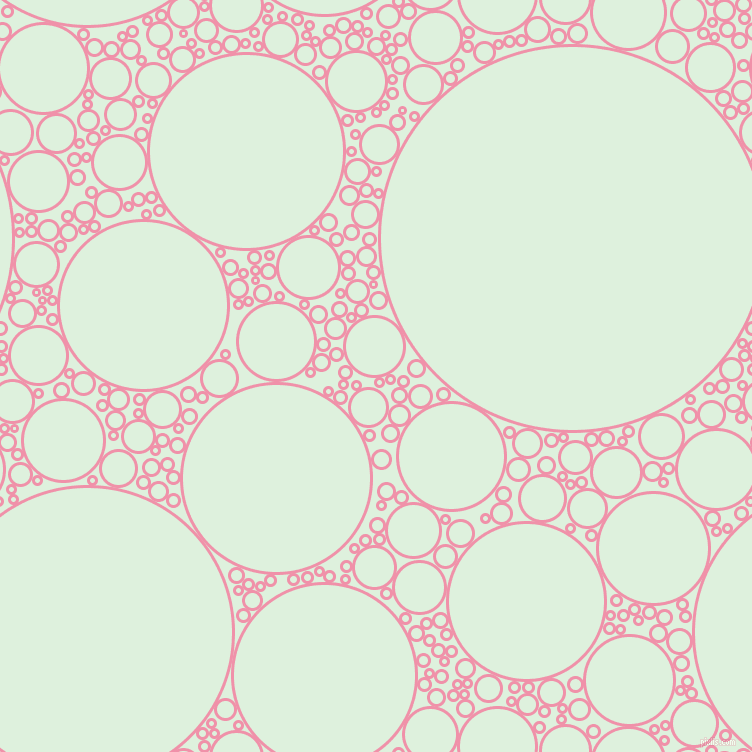 bubbles, circles, sponge, big, medium, small, 3 pixel line width, Mauvelous and Tara circles bubbles sponge soap seamless tileable