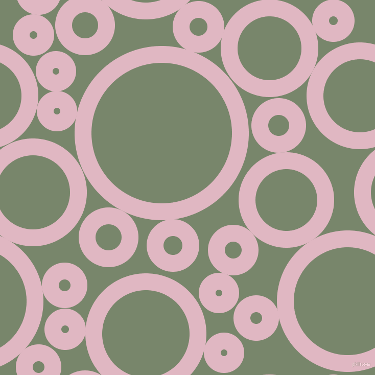 bubbles, circles, sponge, big, medium, small, 33 pixel line width, Melanie and Camouflage Green circles bubbles sponge soap seamless tileable