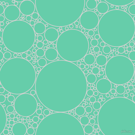 bubbles, circles, sponge, big, medium, small, 2 pixel line width, Mercury and Medium Aquamarine circles bubbles sponge soap seamless tileable